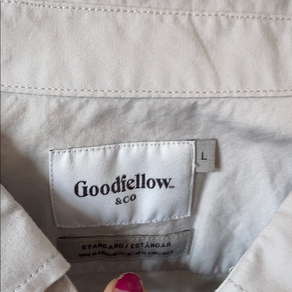 mans grey shirt goodfellow & co - Picture 2 of 3